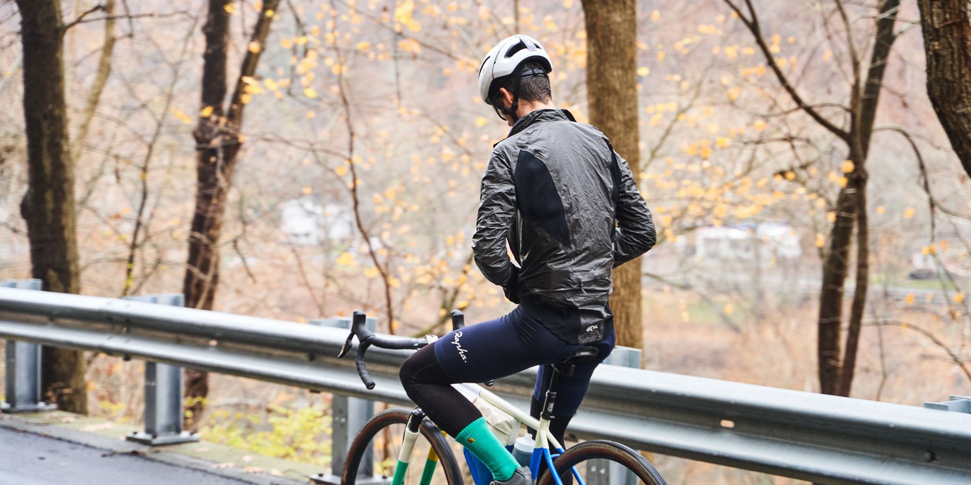 man on bicycle